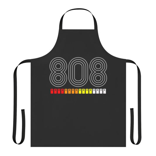 Apron featuring a vintage-inspired 808 electronic music design