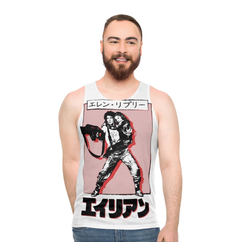 Retro Ellen Ripley Alien Movie Unisex Tank Top