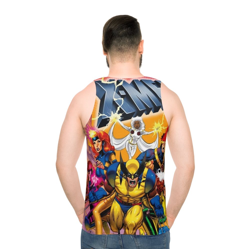 Retro Ethereal Whispers Among Ruins Unisex Tank Top