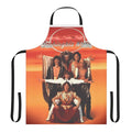Dschinghis Khan 1970s euro pop-themed apron