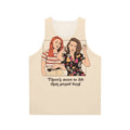Retro feminist stranger things max unisex tank top