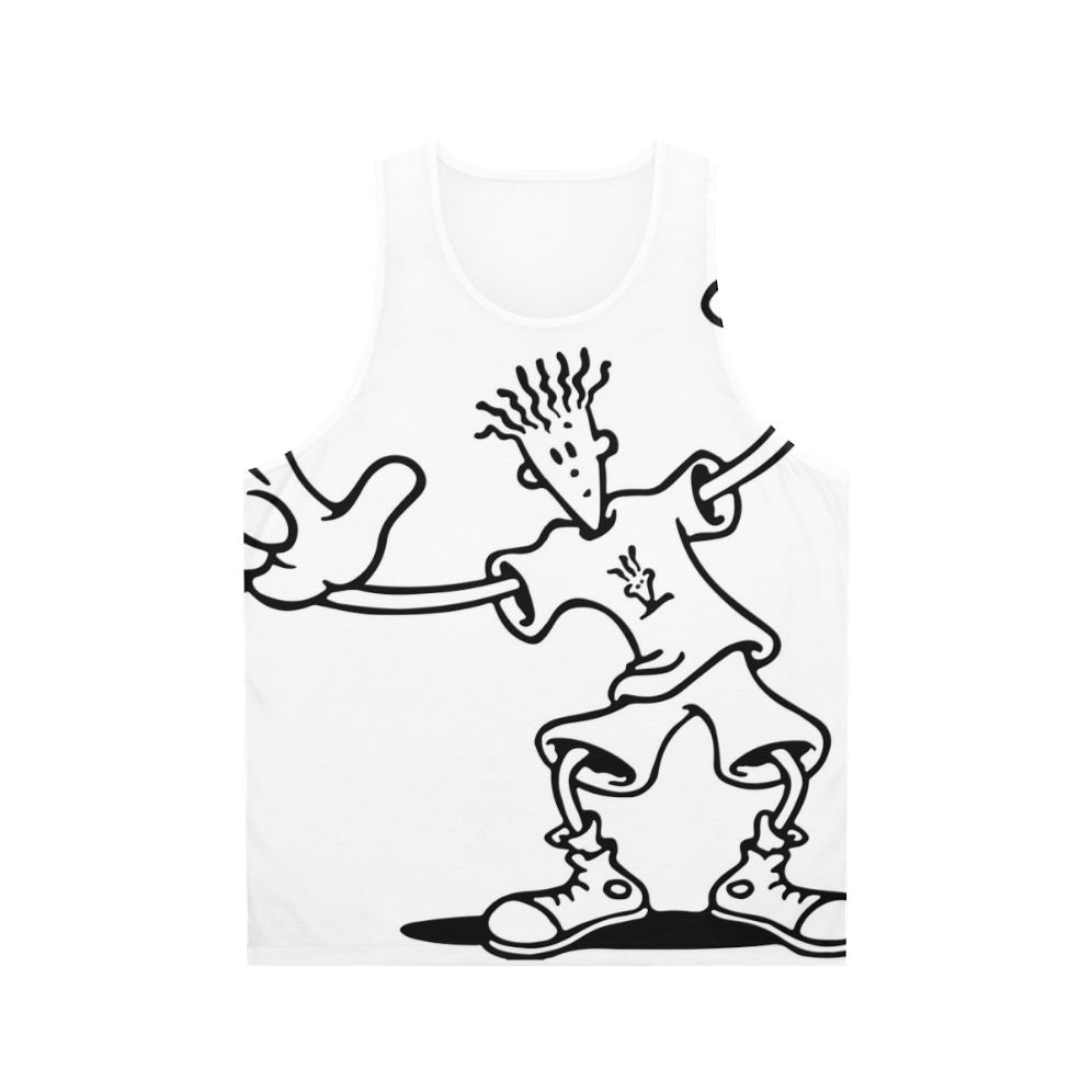 Retro Fido Dido 80s 90s Nostalgia Unisex Tank Top