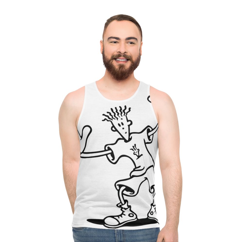 Retro Fido Dido 80s 90s Nostalgia Unisex Tank Top