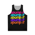 Retro fitness unisex tank top