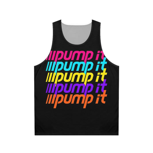 Retro fitness unisex tank top