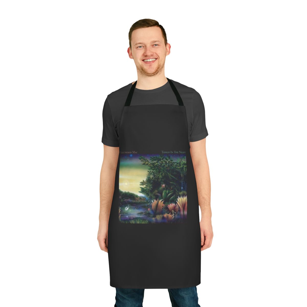 Fleetwood Mac Tango in the Night inspired apron with retro album cover design