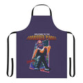 Retro Forbidden Planet sci-fi cult classic movie-themed apron