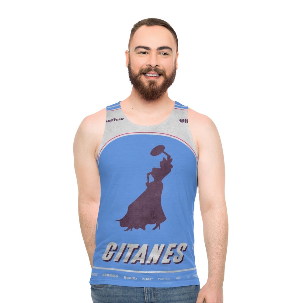 Retro Formula 1 Ligier JS11 Unisex Tank Top