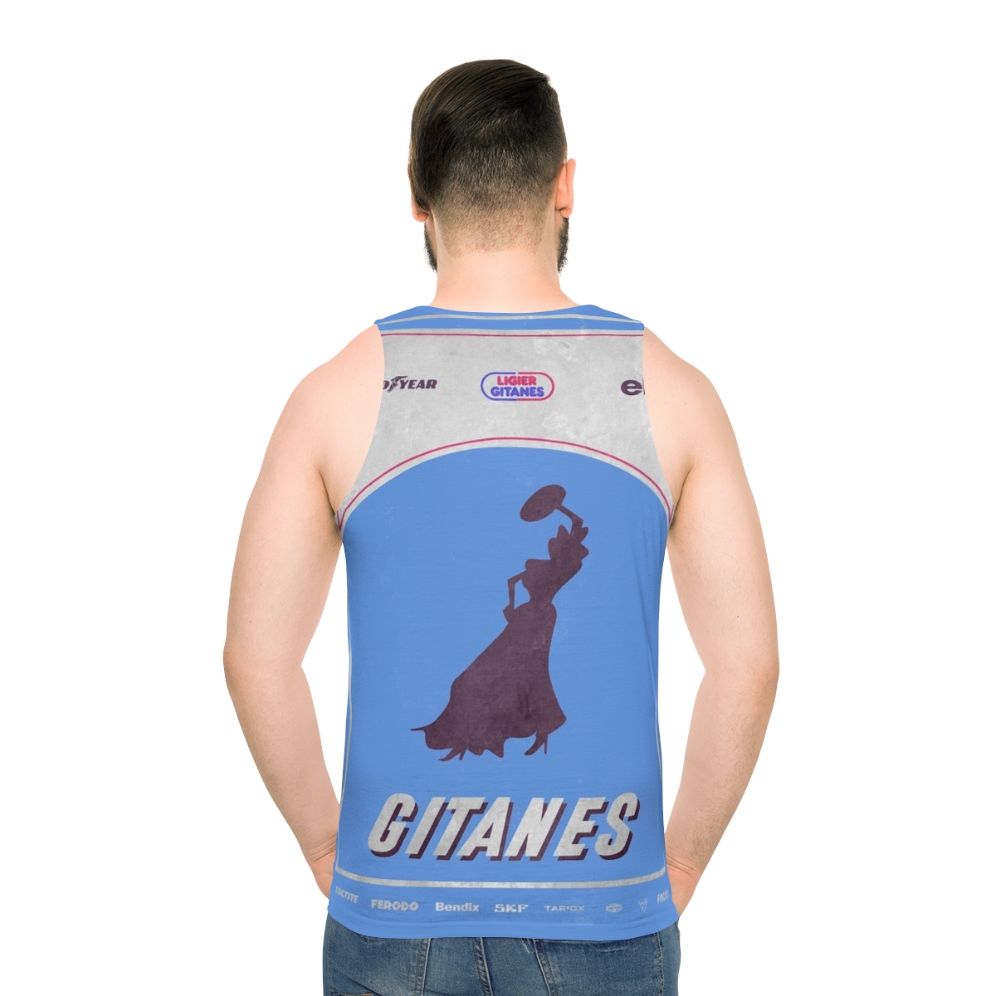 Retro Formula 1 Ligier JS11 Unisex Tank Top