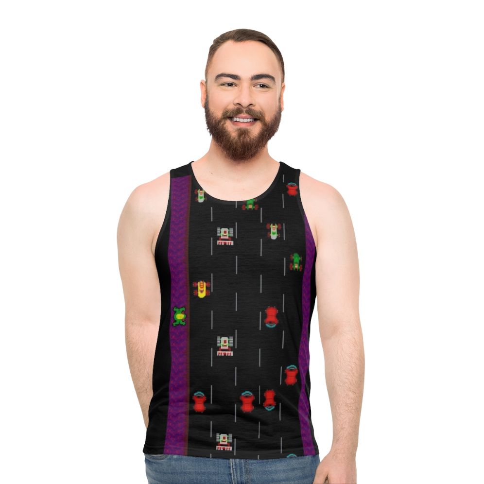 Retro Frogger Unisex Tank Top
