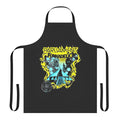 Retro-style apron featuring Funkadelic band-inspired design