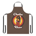 Retro funky soul apron with 70s music-inspired design