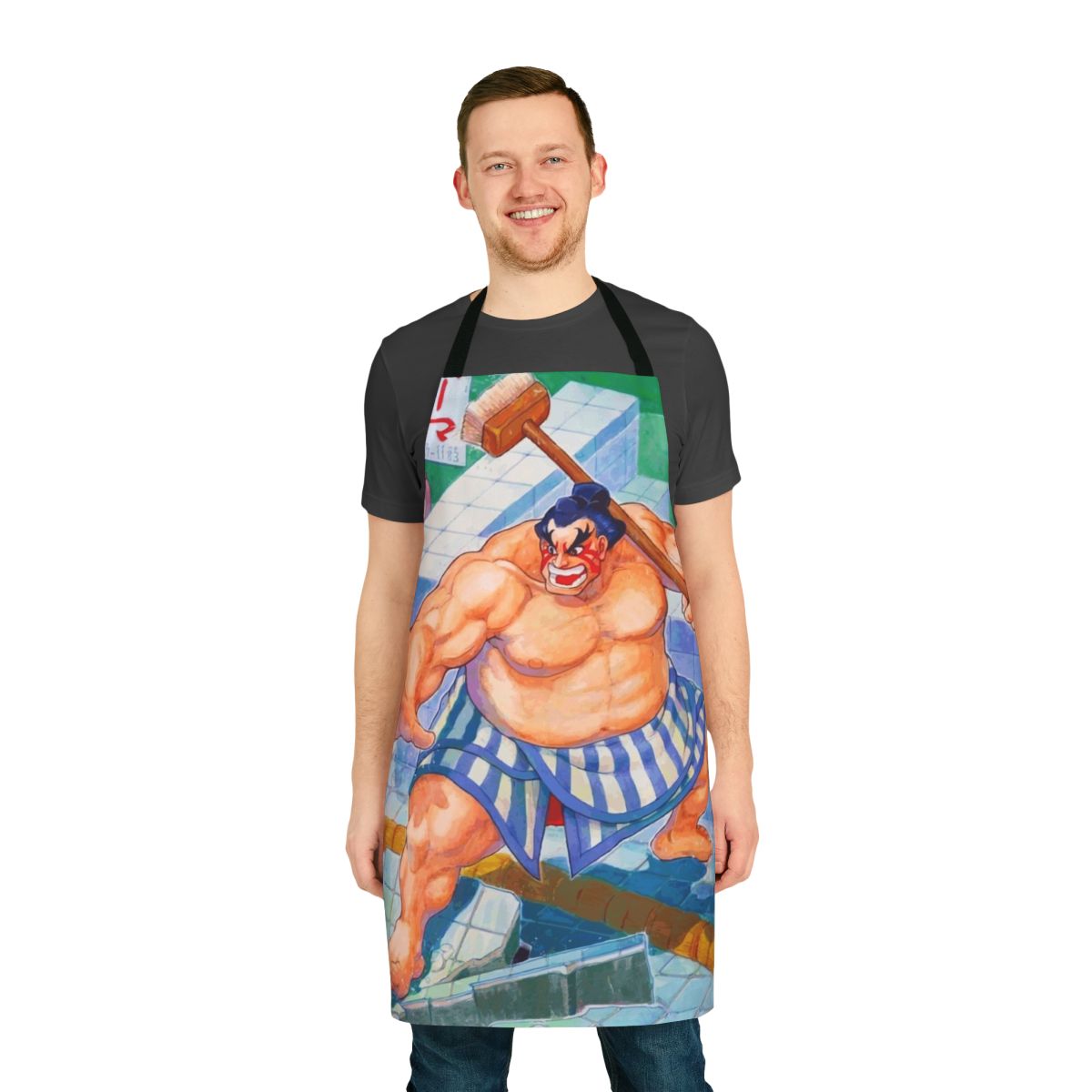 E Honda from Street Fighter Retro Gaming Apron