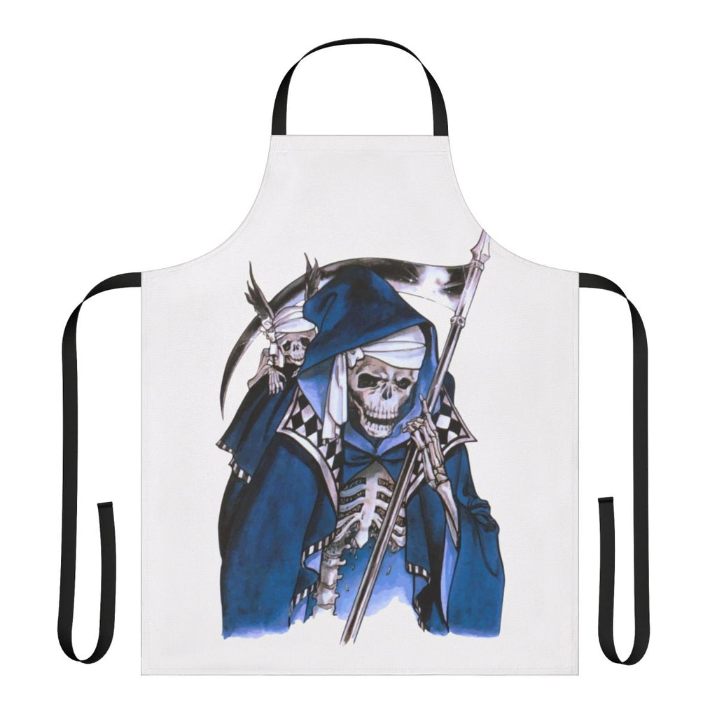 Retro gaming apron featuring Castlevania: Symphony of the Night inspired design