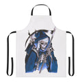 Retro gaming apron featuring Castlevania: Symphony of the Night inspired design