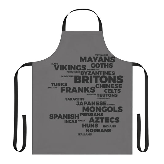 Retro gaming apron featuring the Age of Empires logo and design