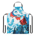 Retro gaming apron featuring artwork from the SNES game Terranigma