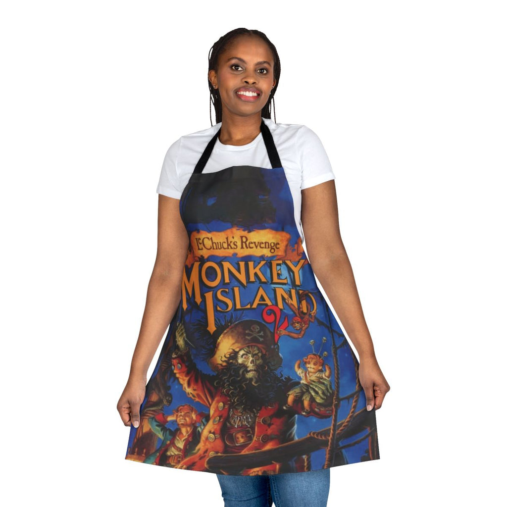 Monkey Island Lechuck's Revenge inspired retro gaming apron