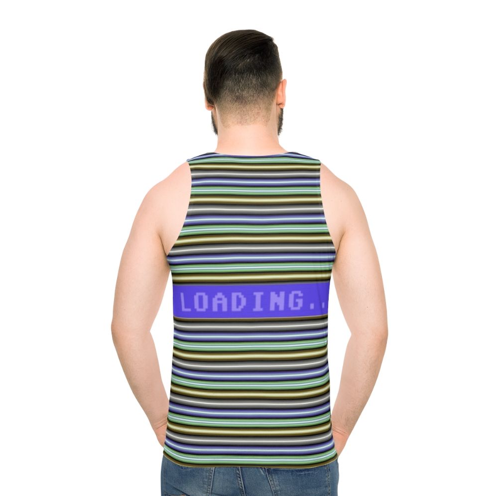 Retro gaming chiptune unisex tank top