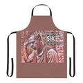 Retro gaming dice apron with Harlem Nights inspired design