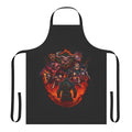 Retro style apron featuring characters and imagery from the classic Doom video game series