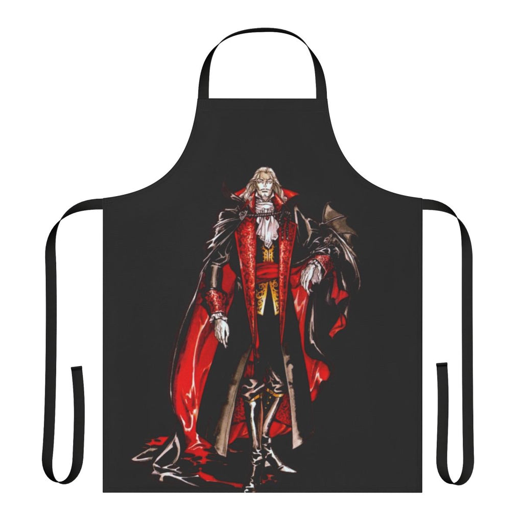 Dracula-inspired apron featuring the iconic Symphony of the Night artwork