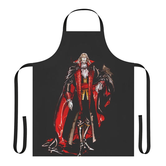 Dracula-inspired apron featuring the iconic Symphony of the Night artwork