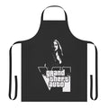 Retro gaming inspired apron with a vintage video game-themed design
