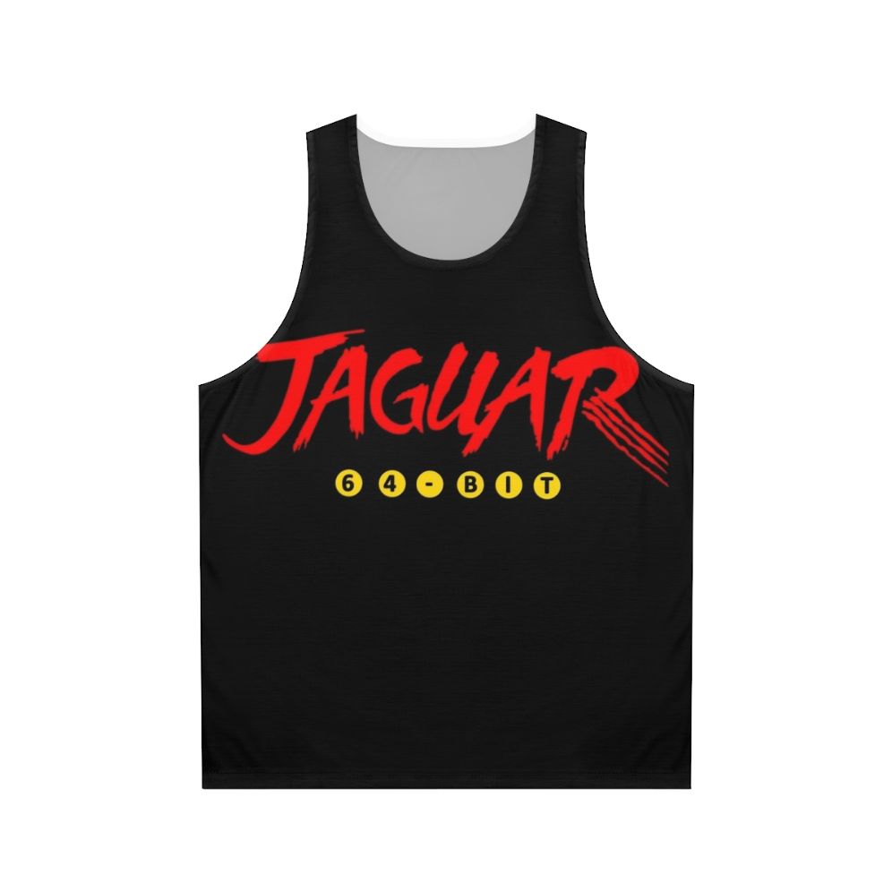 Retro Gaming Jaguar Unisex Tank Top