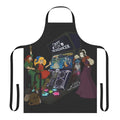 Retro gaming-themed apron featuring the Necrodancer video game aesthetic