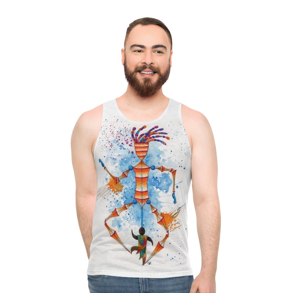 Retro gaming unisex tank top