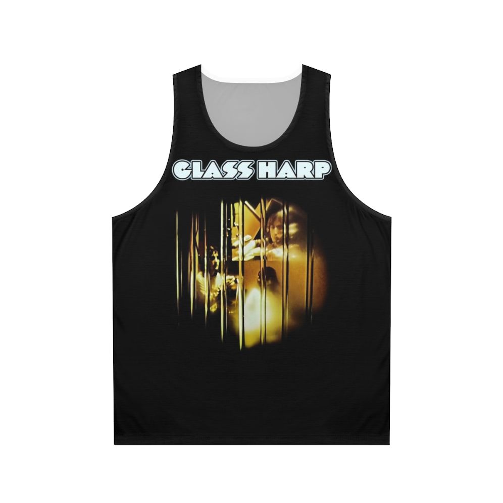 Retro Glass Harp Unisex Tank Top