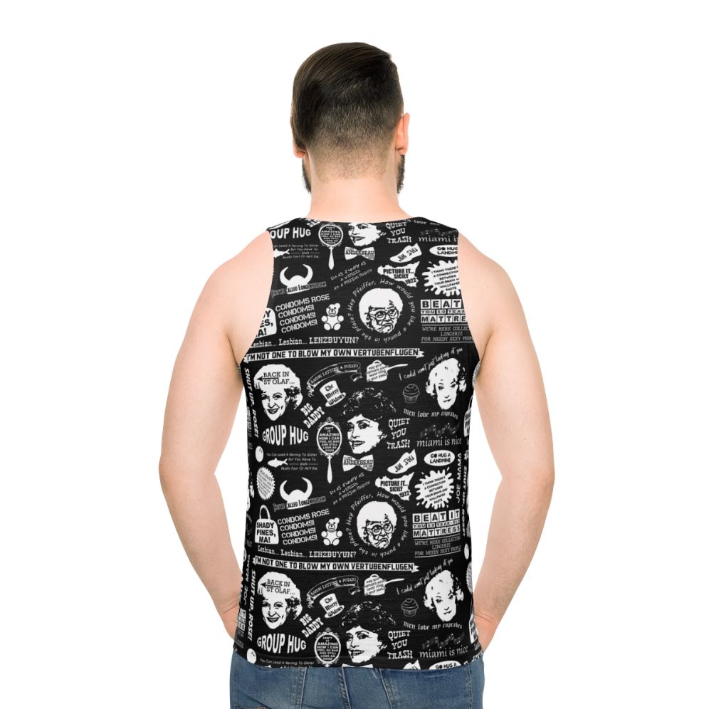 Retro Golden Girls Unisex Tank Top
