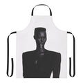 Retro-style apron featuring a portrait of iconic singer and actress Grace Jones