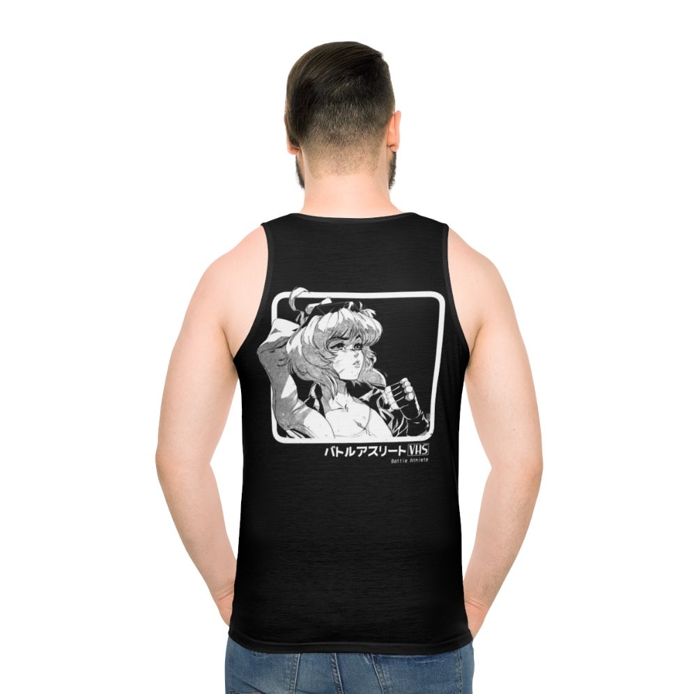 Retro graphic design unisex tank top