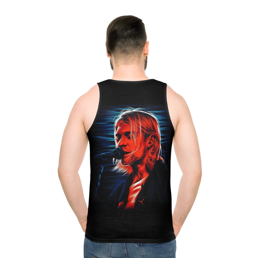 Retro grunge 90s Nirvana inspired unisex tank top
