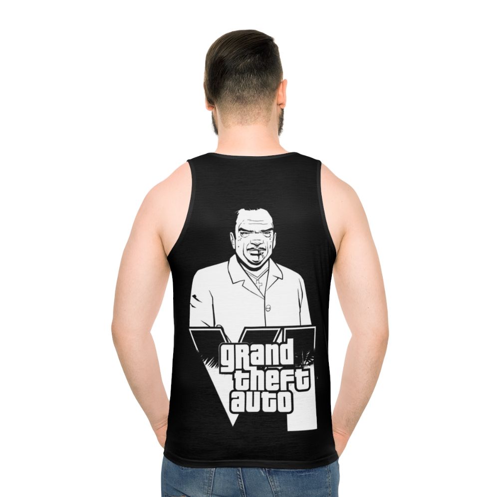 Retro GTA gaming unisex tank top
