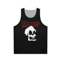 Unisex tank top with retro Guybrush Threepwood pixel art design