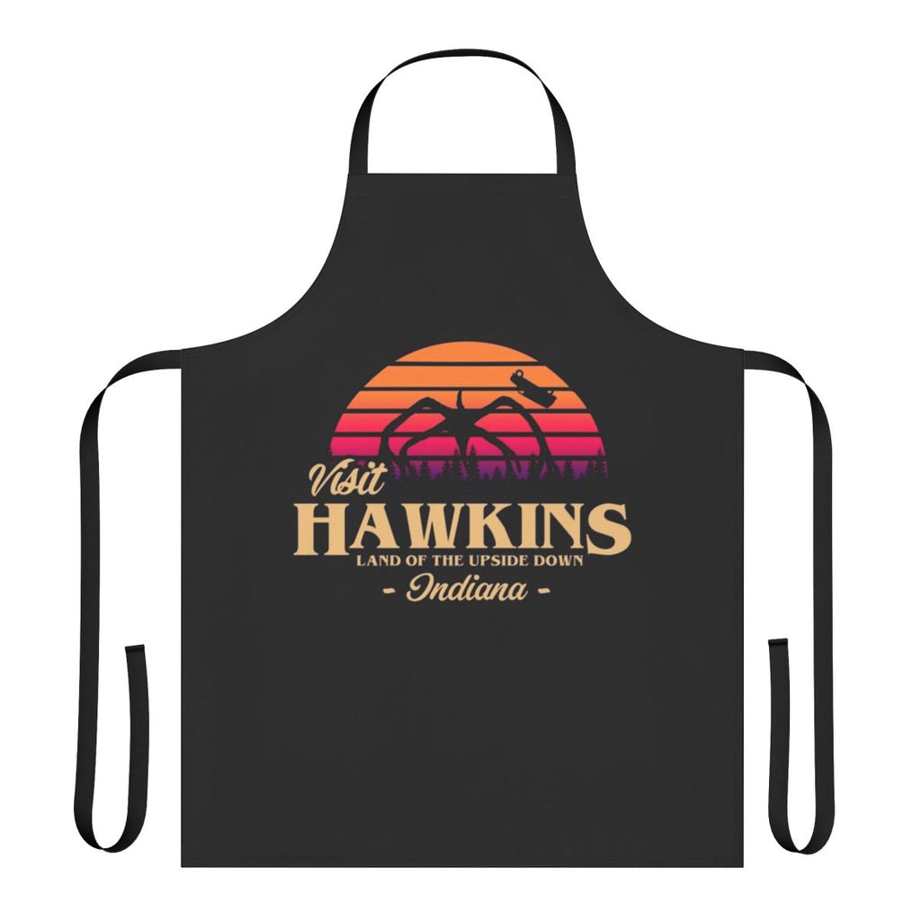 Retro-styled Hawkins apron with Stranger Things inspired design