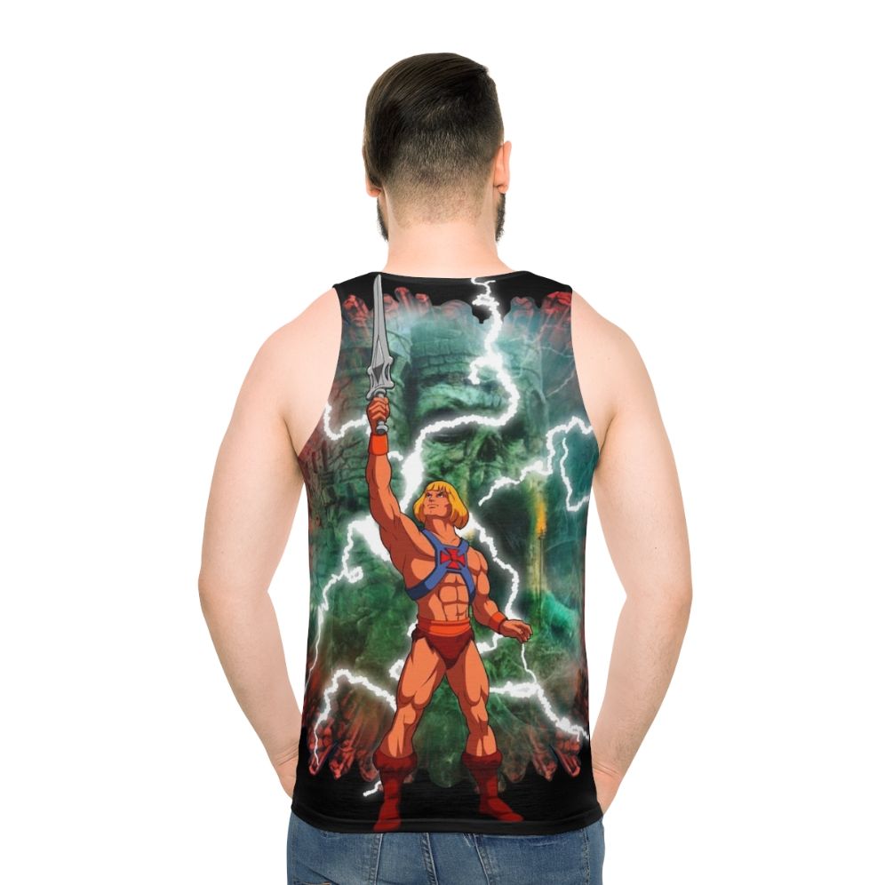Retro He-Man Art Unisex Tank Top