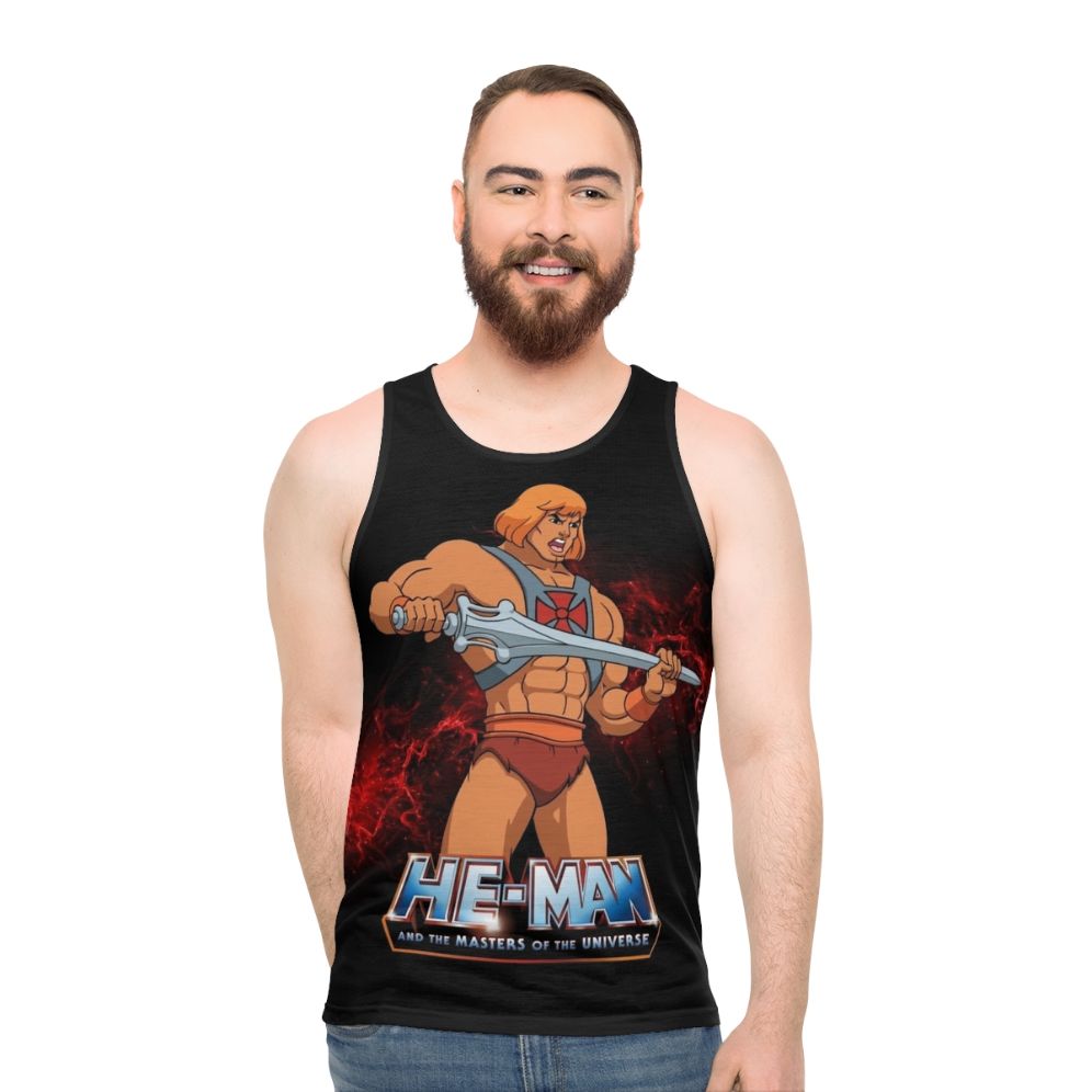 Retro He-Man Masters of the Universe Unisex Tank Top