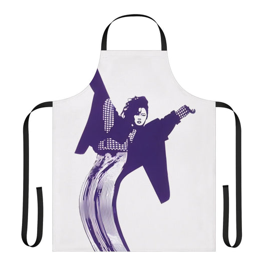 Retro high definition apron featuring a nostalgic 80s 90s style design