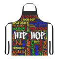 Retro-style hip hop cooking apron celebrating the 50th anniversary of the genre