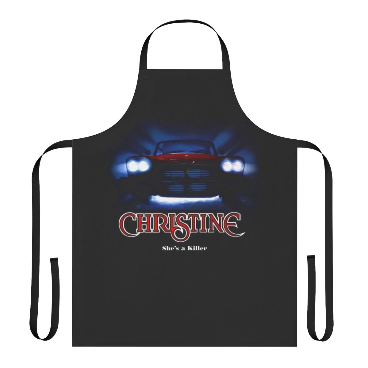 Apron featuring the iconic car "Christine" from the horror movie