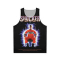Retro horror movie shocker unisex tank top
