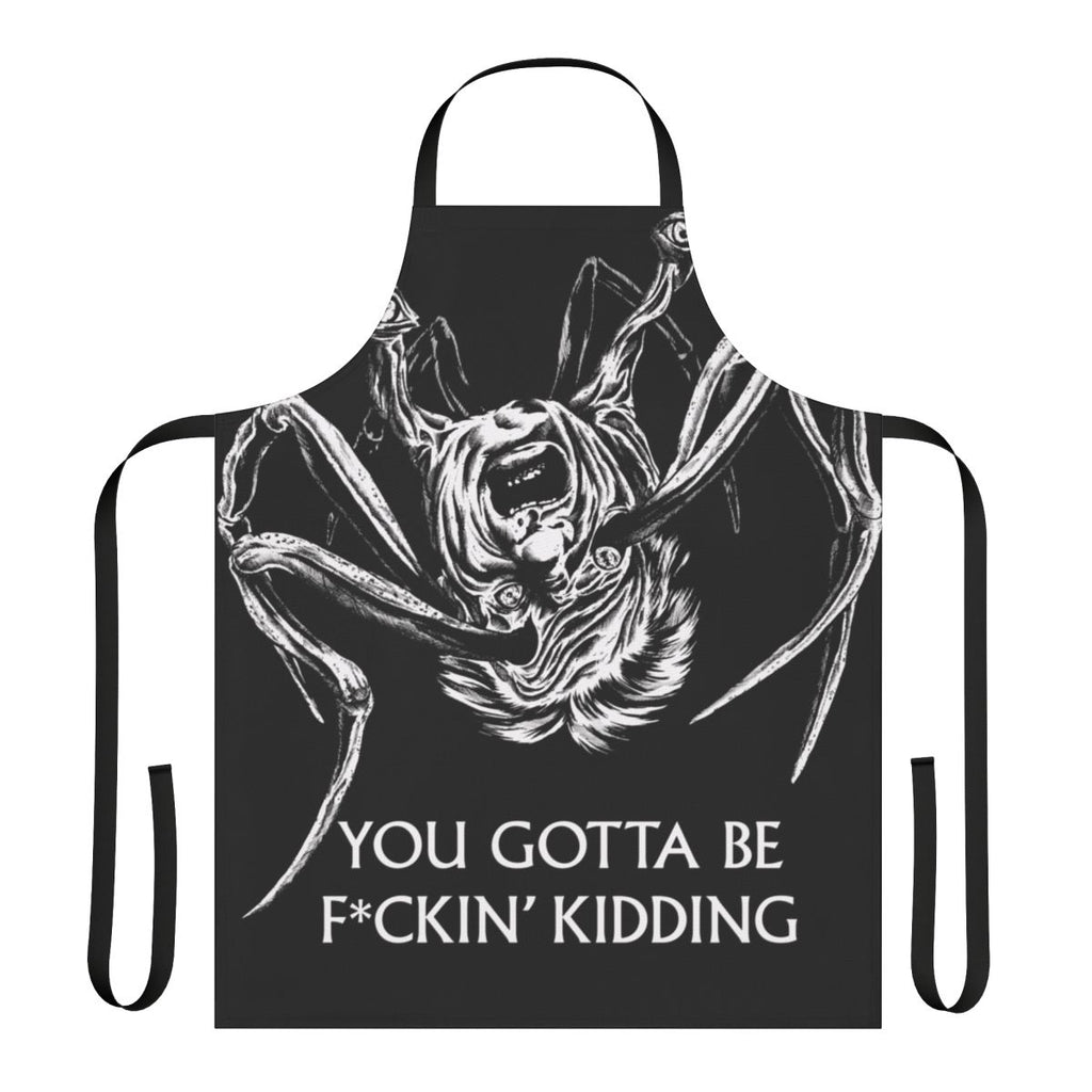 Retro apron inspired by the 1982 horror classic "The Thing" directed by John Carpenter.
