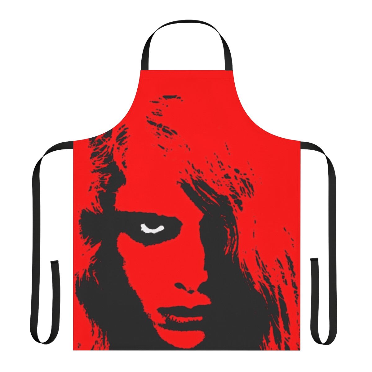 Apron featuring a classic horror movie design, with zombies and the "Night of the Living Dead" title