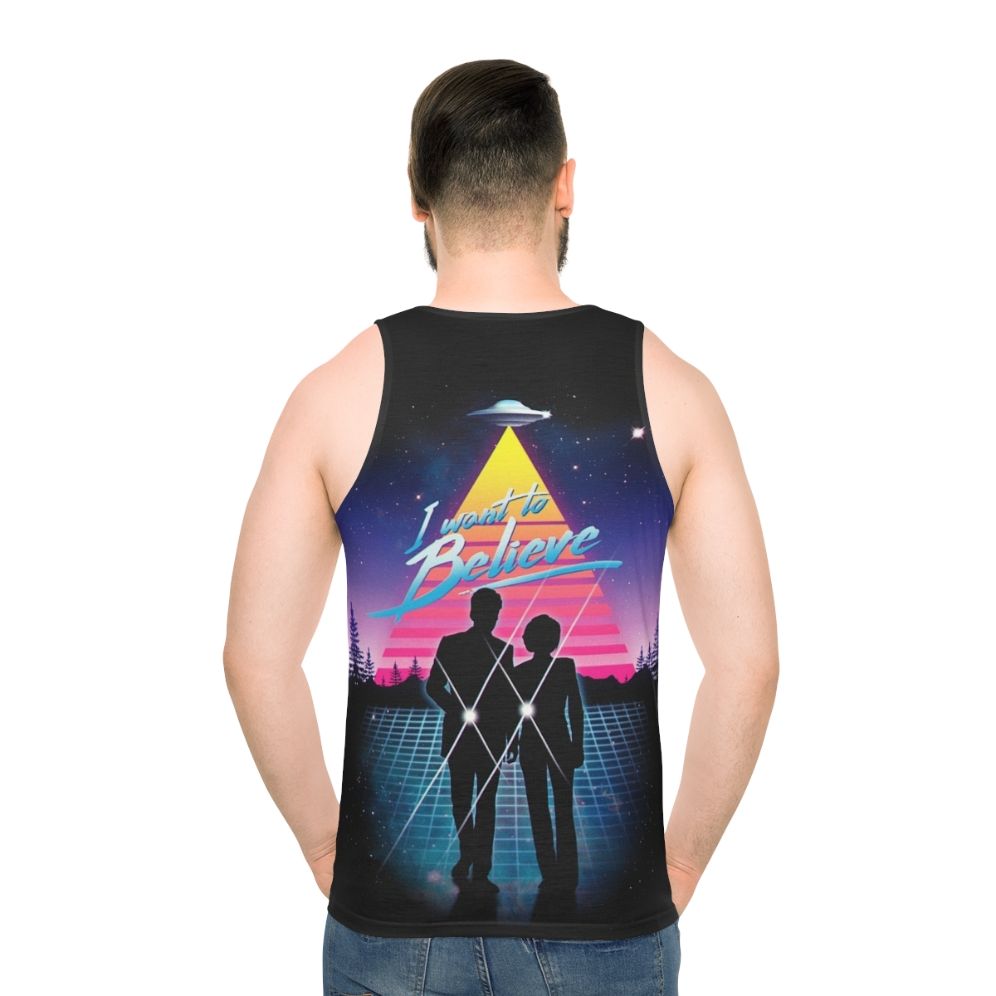 Retro "I Want to Believe" Unisex Tank Top