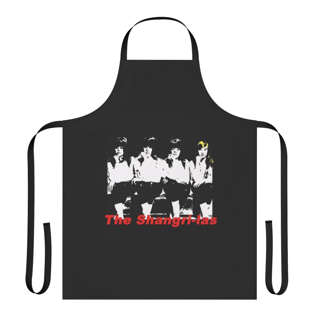 Vintage-style apron featuring a graphic inspired by the 1960s girl group The Shangri-Las
