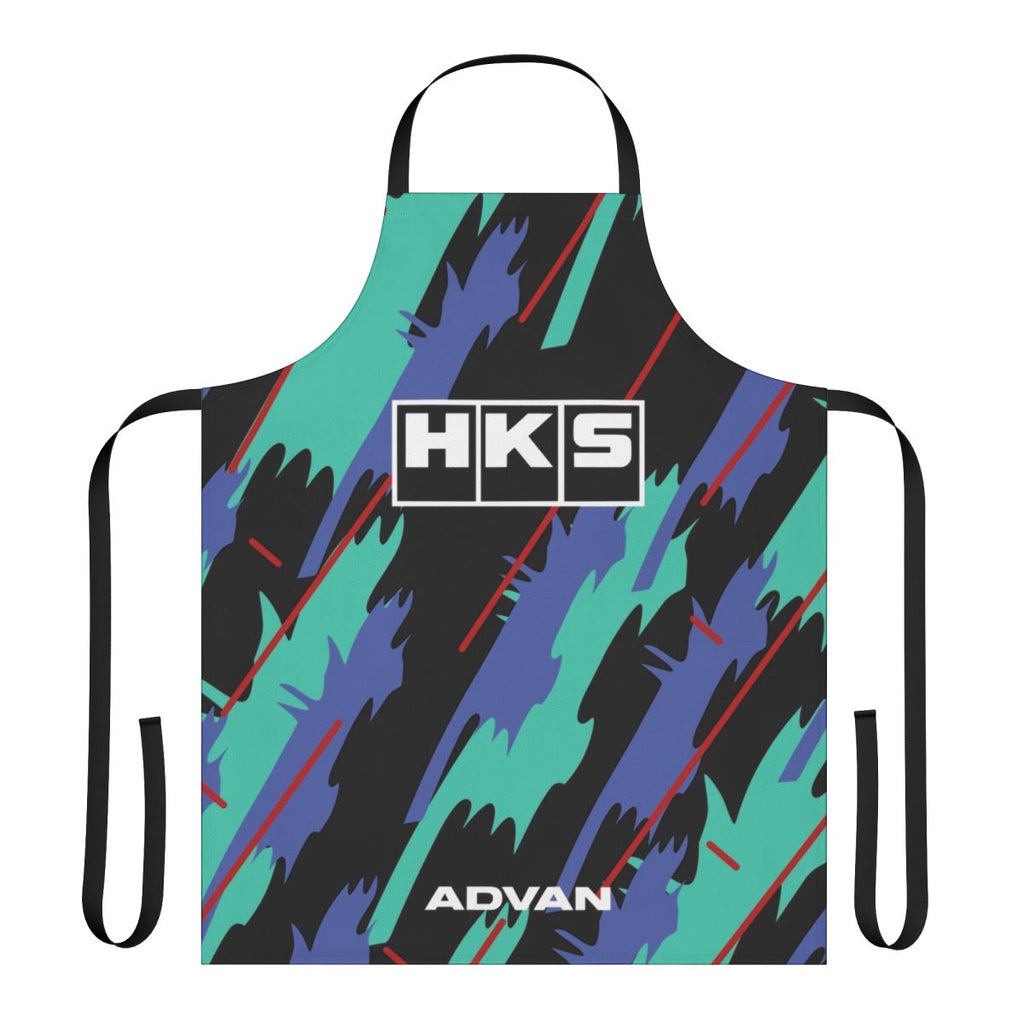 Hks Super Oil Retro Livery Apron for Automotive Enthusiasts